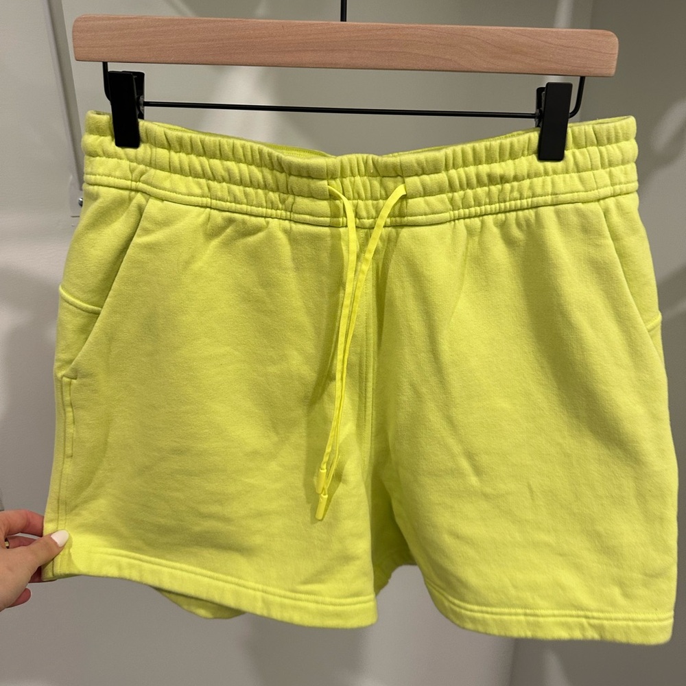 Lululemon Scuba Yellow Women's Shorts